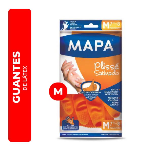 GUANTES DE LÁTEX MAPA TALLE M