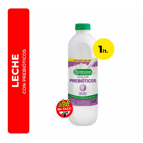 LECHE LA SERENISIMA CON PREBIÓTICOS 1L