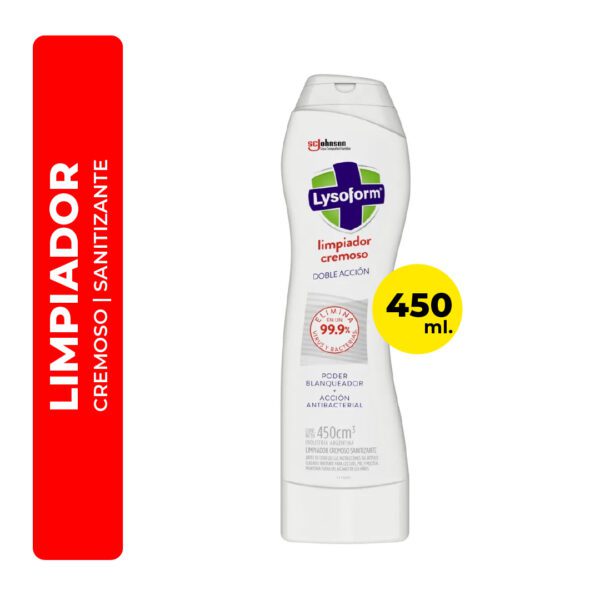 LIMPIADOR CREMOSO SANITIZANTE LYSOFORM 450ML