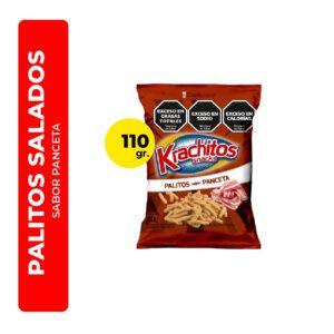 PALITOS SALADOS KRACHITOS SABOR PANCETA 110G