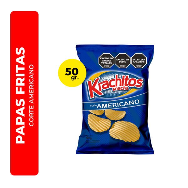 PAPAS FRITAS CORTE AMERICANO KRACHITOS 50G