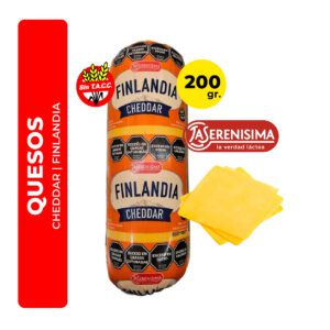 QUESO CHEDDAR FINLANDIA 200G