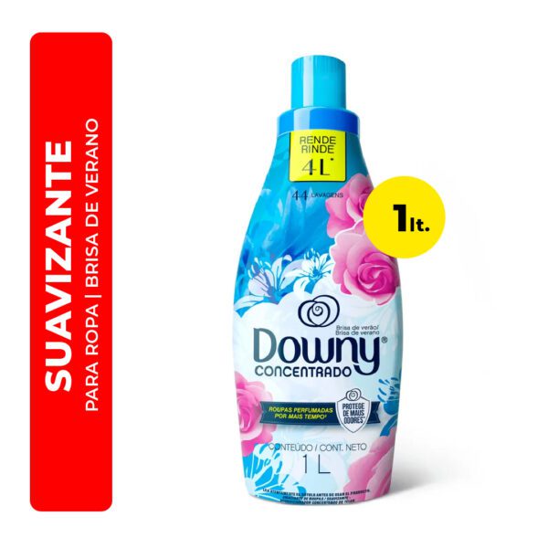 SUAVIZANTE DE ROPA DOWNY CONCENTRADO BRISA DE VERANO 1L