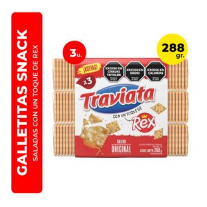 GALLETITAS TRAVIATA REX X3
