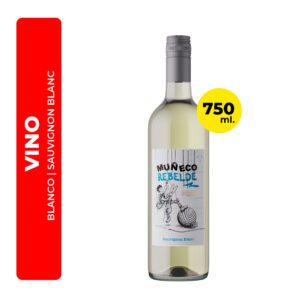 VINO MUÑECO REBELDE SAUVIGNON BLANC 750ML