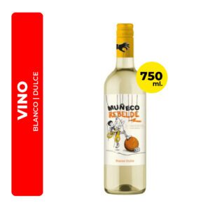 VINO MUÑECO REBELDE BLANCO DULCE 750ML