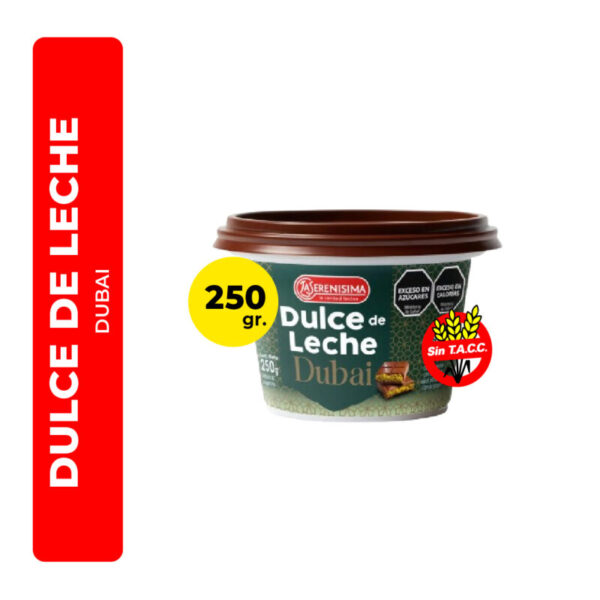 DULCE DE LECHE LA SERENISIMA DUBAI 250G