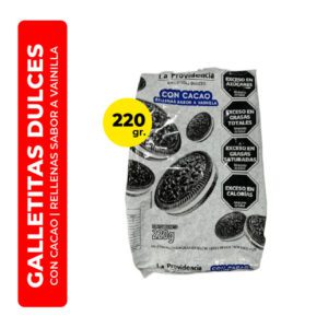 GALLETITAS DULCES LA PROVIDENCIA CON CACAO 220G