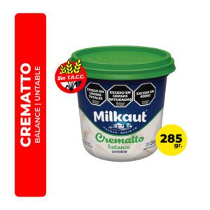 QUESO UNTABLE MILKAUT CREMATTO BALANCE 285G