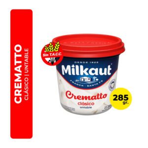 QUESO UNTABLE MILKAUT CREMATTO CLÁSICO 285G