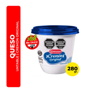QUESO UNTABLE CREMÓN ORIGINAL LA SERENISIMA 280G