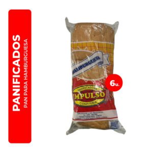 PAN PARA HAMBURGUESA IMPULSO 6U