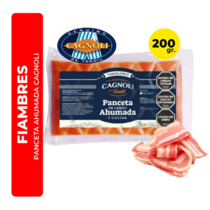 PANCETA AHUMADA CAGNOLI 200G