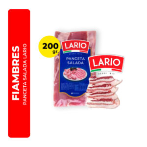 PANCETA SALADA LARIO 200G
