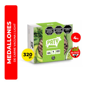 HAMBURGUESA DE CARNE PATY LIGHT 4U