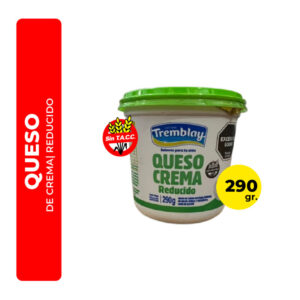 QUESO CREMA REDUCIDO TREMBLAY 290G