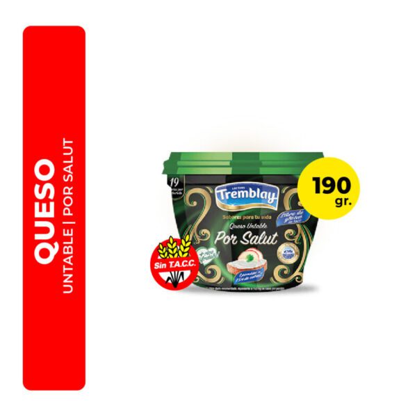 QUESO UNTABLE POR SALUT TREMBLAY 190G