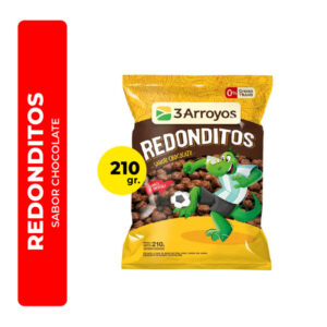 REDONDITOS SABOR CHOCOLATE 3 ARROYOS 210G
