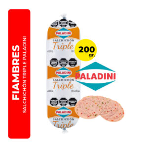 SALCHICHÓN TRIPLE PALADINI 200G