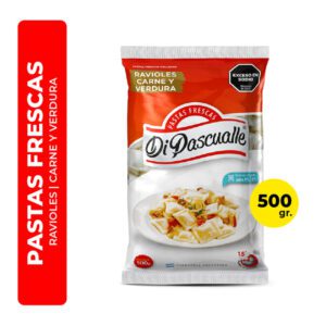RAVIOLES CARNE Y VERDURA DI PASCUALLE 500G