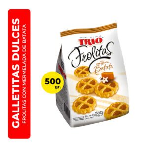 GALLETITAS FROLITAS DE BATATA TRIO 500G