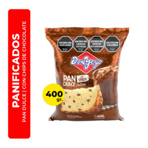 PAN DULCE CON CHIPS DON YEYO 400G