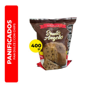 PAN DULCE CON CHIPS SANTO ANGELO 400G