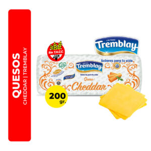 QUESO CHEDDAR TREMBLAY 200G