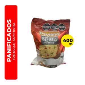 PAN DULCE CON FRUTAS DEVIANO 400G