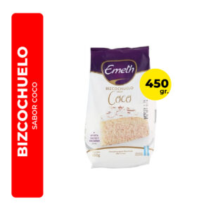 BIZCOCHUELO DE COCO EMETH 450G