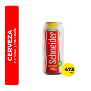 CERVEZA REMIX LIMÓN SCHNEIDER 473ML