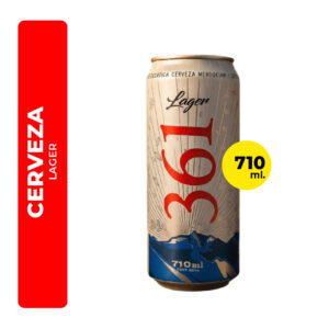 CERVEZA LAGER 361 710ML
