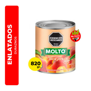 DURAZNO EN LATA MOLTO 820G