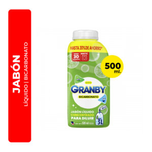 JABÓN LÍQUIDO GRANBY BICARBONATO MATIC 500ML