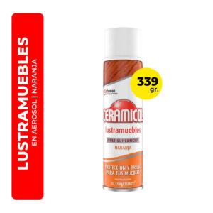 LUSTRAMUEBLES EN AEROSOL CERAMICOL NARANJA 339G