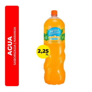 AGUA SABORIZADA SIERRA DE LOS PADRES NARANJA 2,25L