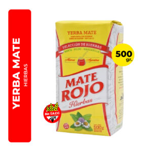 YERBA MATE ROJO HIERBAS 500G
