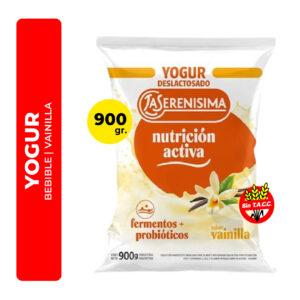 YOGUR BEBIBLE LA SERENISIMA DESLACTOSADO SABOR VAINILLA 900G