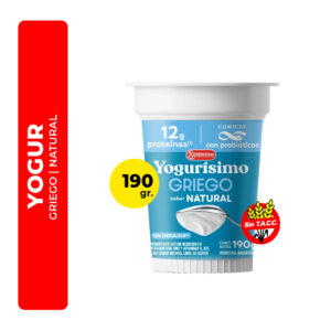 YOGUR GRIEGO LA SERENISIMA SABOR NATURAL 190G