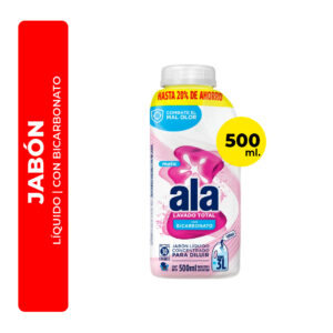 JABÓN LÍQUIDO ALA LAVADO TOTAL CON BICARBONATO MATIC 500ML