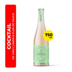 COCKTAIL DE VINO EMILIA LIMÓN Y FLOR DE SAUCO 750ML
