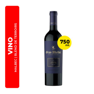 VINO GRAN MALBEC BLEND DE TERROIRS 750ML