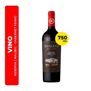 VINO SANTA JULIA RESERVA MALBEC - CABERNET FRANC 750ML
