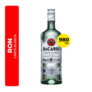 RON BACARDÍ CARTA BLANCA 980ML