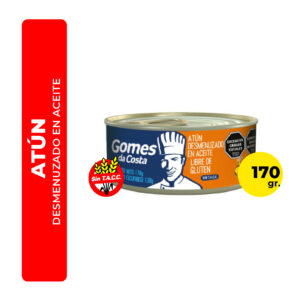 ATÚN DESMENUZADO EN ACEITE GOMES DA COSTA 170G