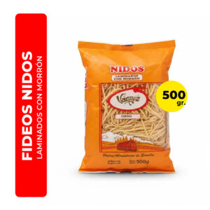 FIDEOS NIDOS MORRÓN VÁZQUEZ 500G