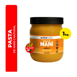 PASTA DE MANÍ ENTRENUTS NATURAL 1K