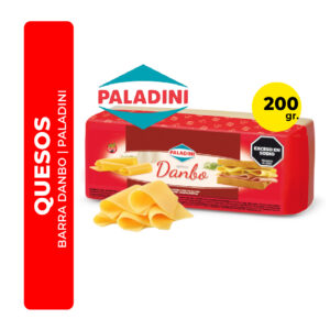 QUESO BARRA DANBO PALADINI 200G