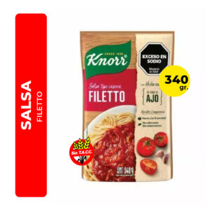 SALSA FILETTO KNORR 340G