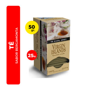 TÉ VIRGIN ISLANDS EARL GREY 25U
